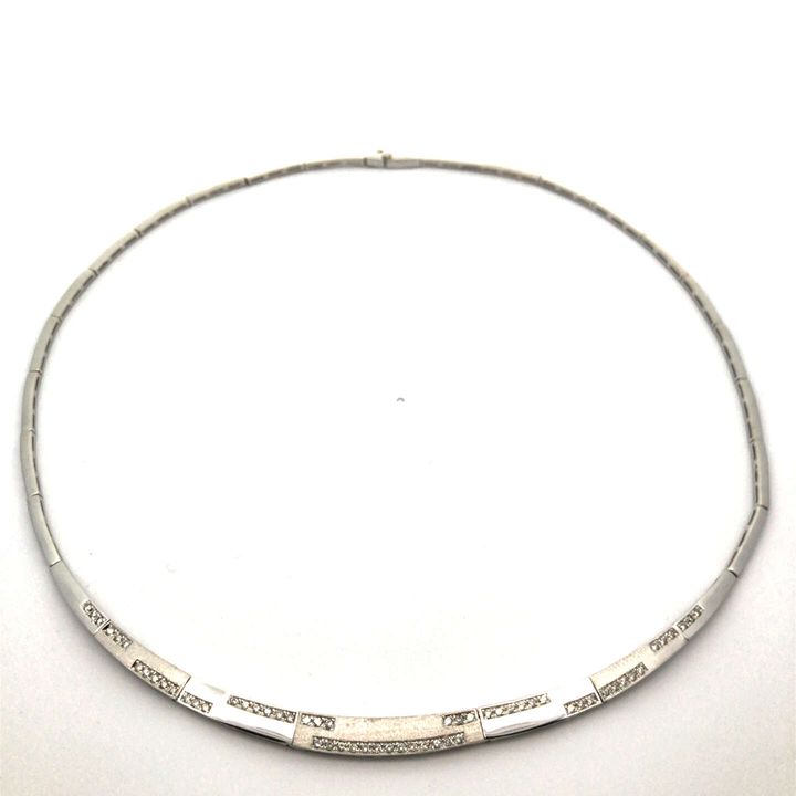 ネックレス WGK18 全長約46.1cm ダイヤ0.60ct