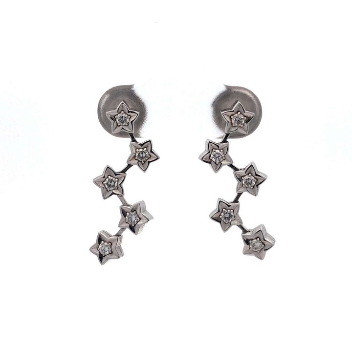 シャネル コメット ピアス 750 18K ダイヤ